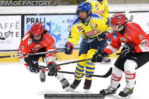 2020-10-11 Valpellice Bulldogs U19-Hockey Pieve 0688 Cristian Long